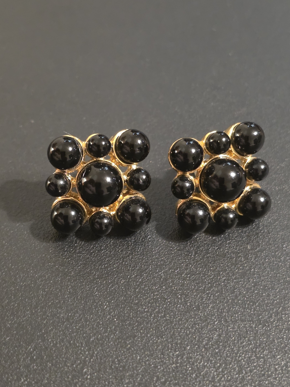 Napier Signed Gold-Tone Earrings